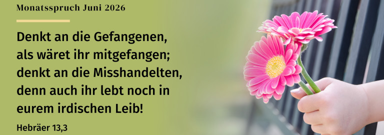 Monatsspruch Juni 2026