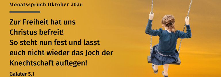 Monatsspruch Oktober