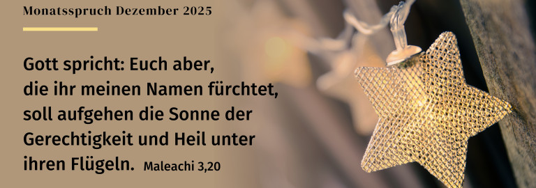 Monatsspruch Dezember 2025
