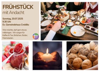 Frühstück mit Andacht