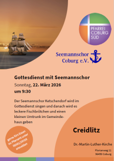 Gottesdienst mit Seemannschor