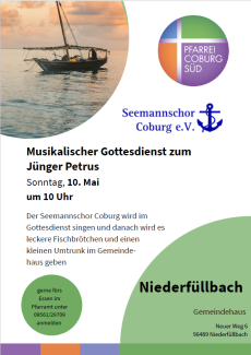 Gottesdienst mit dem Seemannschor