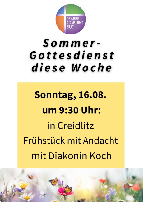 Sommergottesdienst 16.08.26