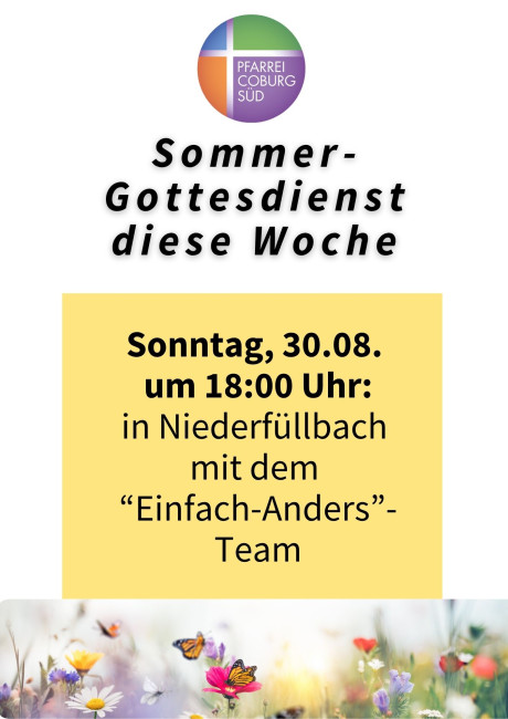 Sommergottesdienst 30.08.26