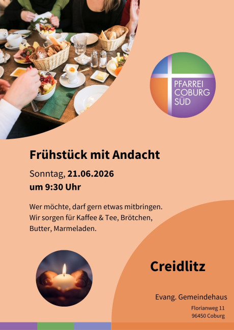 Frühstück mit Andacht